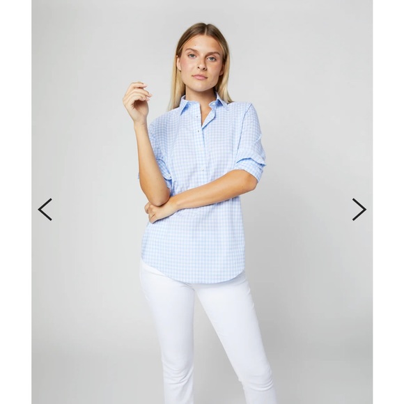 ANN MASHBURN Tops - ANN MASHBURN Tomboy Popover‎ Shirt